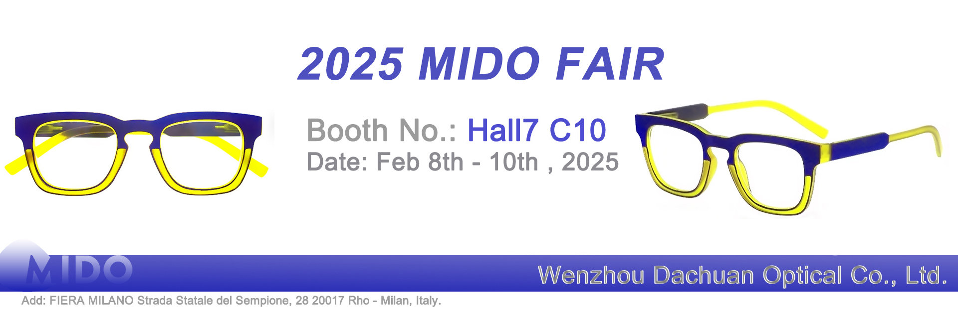 2025 Mido Dachuan Optical - New Banner