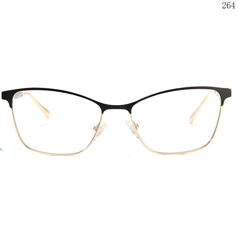 Dachuan Optical 17106A25 China Supplier New Fashion Metal Optical Frame with cateye Frame (2)