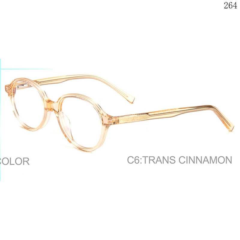 Dachuan Optical 2102 China Supplier Simple Design Acetate Spectacle Frames with Round Frame (11)