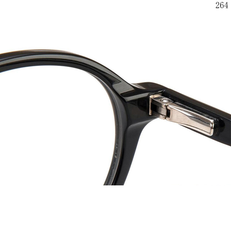 Dachuan Optical 2102 China Supplier Simple Design Acetate Spectacle Frames with Round Frame (2)