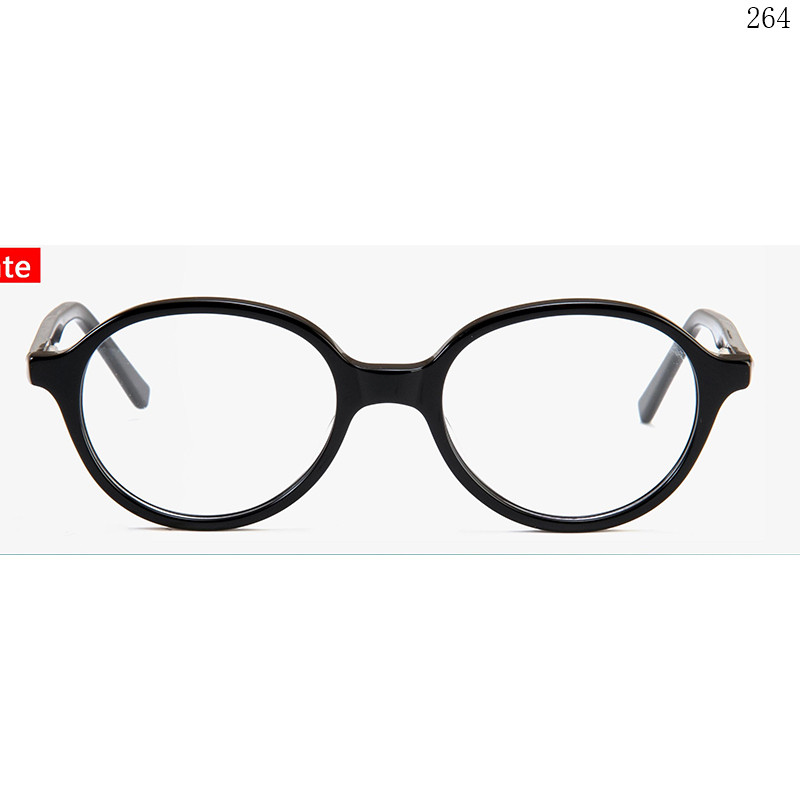 Dachuan Optical 2102 China Supplier Simple Design Acetate Spectacle Frames with Round Frame (3)