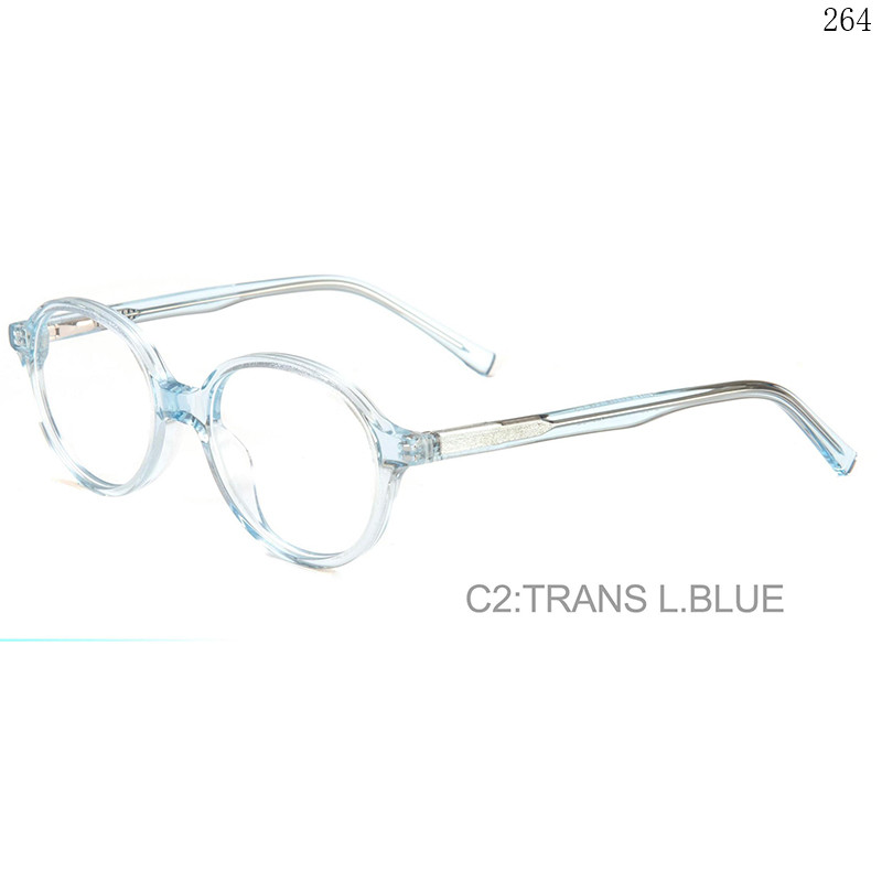 Dachuan Optical 2102 China Supplier Simple Design Acetate Spectacle Frames with Round Frame (7)