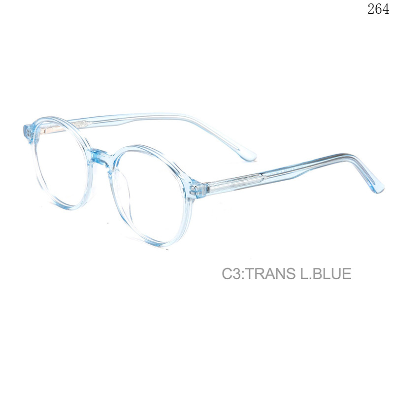 Dachuan Optical 2107 China Supplier Brand New Acetate Eyewear Frames with Round Frame (7)