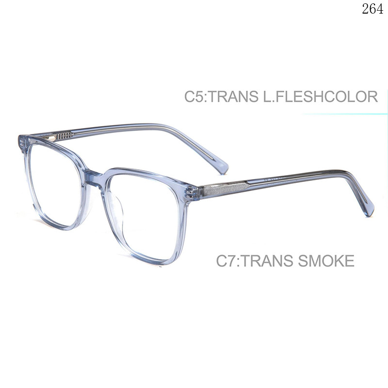 Dachuan Optical 2111 China Supplier Old Fashion Acetate Eyeglasses Frames with Metal Hinge (12)