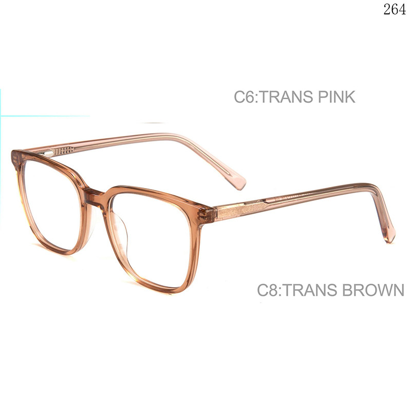 Dachuan Optical 2111 China Supplier Old Fashion Acetate Eyeglasses Frames with Metal Hinge (13)