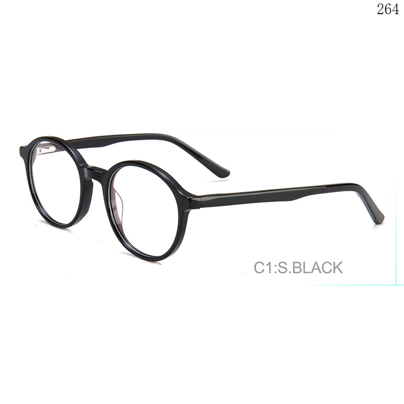 Dachuan Optical 2112 China Supplier Fashion Design Acetate Eyeglasses Frames with Pattern Color (6)