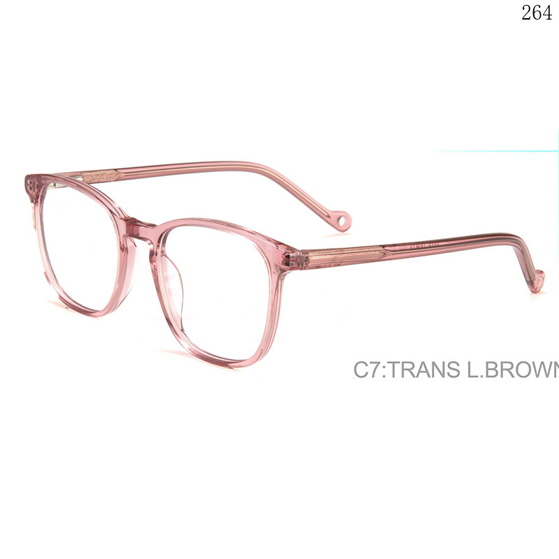 Dachuan Optical 2116 China Supplier Fashion Design Acetate Optical Eyewear with Transparent Color (12)