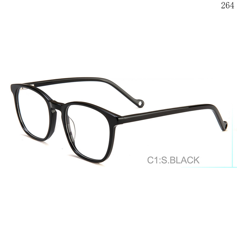 Dachuan Optical 2116 China Supplier Fashion Design Acetate Optical Eyewear with Transparent Color (6)