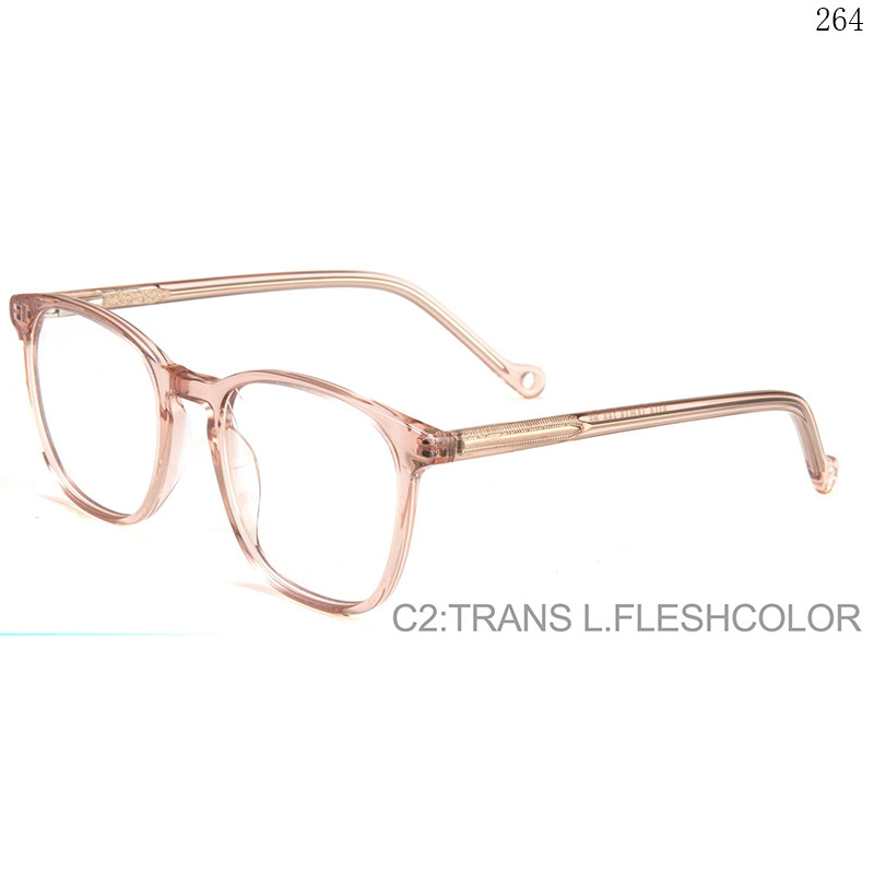 Dachuan Optical 2116 China Supplier Fashion Design Acetate Optical Eyewear with Transparent Color (7)