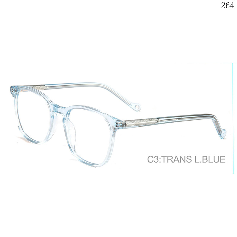 Dachuan Optical 2116 China Supplier Fashion Design Acetate Optical Eyewear with Transparent Color (8)