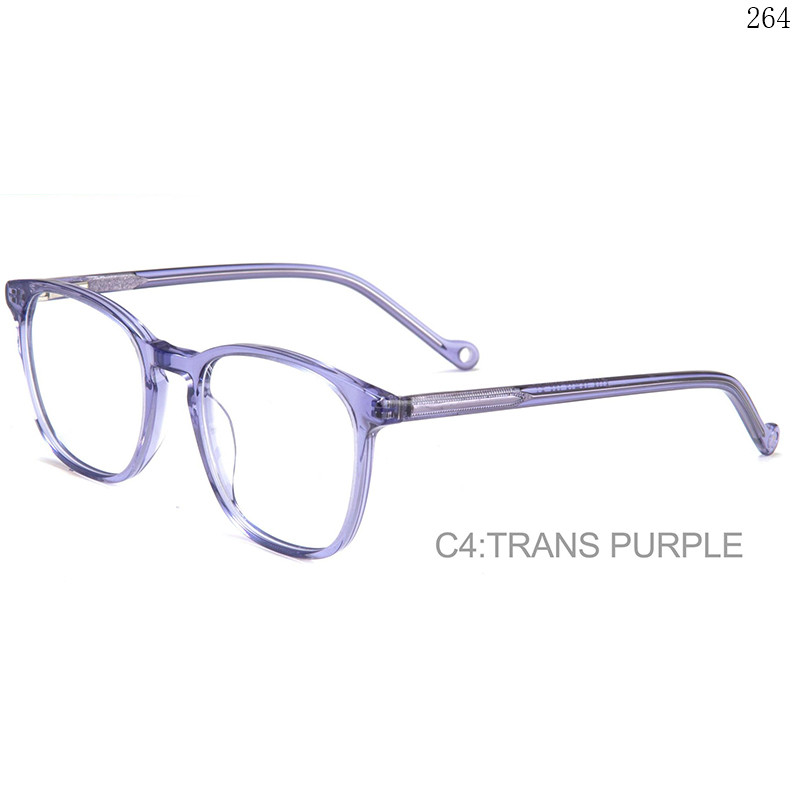 Dachuan Optical 2116 China Supplier Fashion Design Acetate Optical Eyewear with Transparent Color (9)