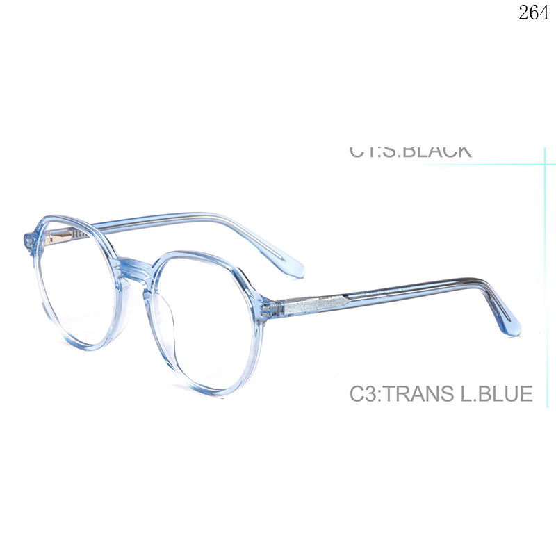 Dachuan Optical 2118 China Supplier Best Sale Acetate Eyeglasses Frames with Metal Hinge (8)