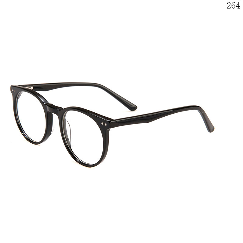 Dachuan Optical 2124 China Supplier Futuristic Design Acetate Optical Eyewear with Retro Design (6)