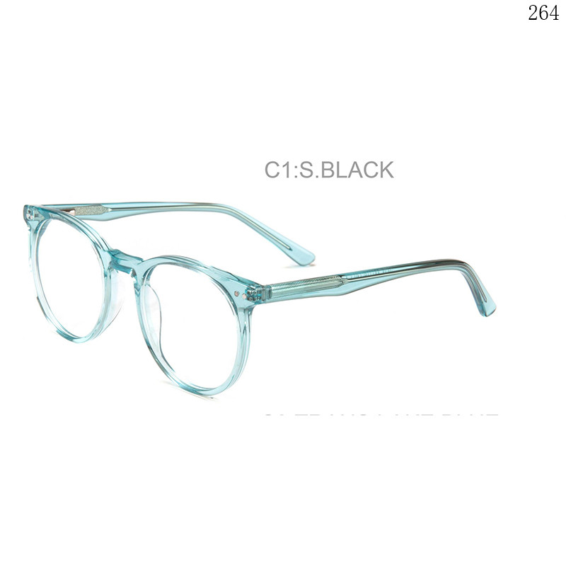 Dachuan Optical 2124 China Supplier Futuristic Design Acetate Optical Eyewear with Retro Design (8)