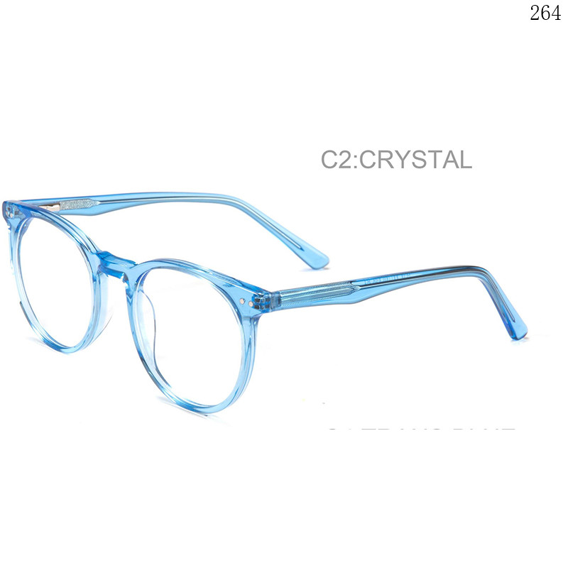 Dachuan Optical 2124 China Supplier Futuristic Design Acetate Optical Eyewear with Retro Design (9)