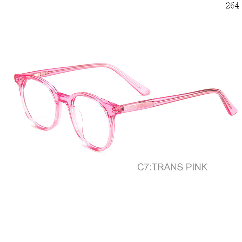 Dachuan Optical 2128 China Supplier Hot Trend Acetate Children Optical Eyewear with Retro Frame (8)