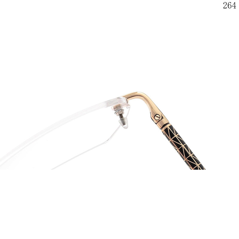 Dachuan Optical 256020 China Supplier Good Quality Rimless Spectacle Frames with Custom Logo (5)