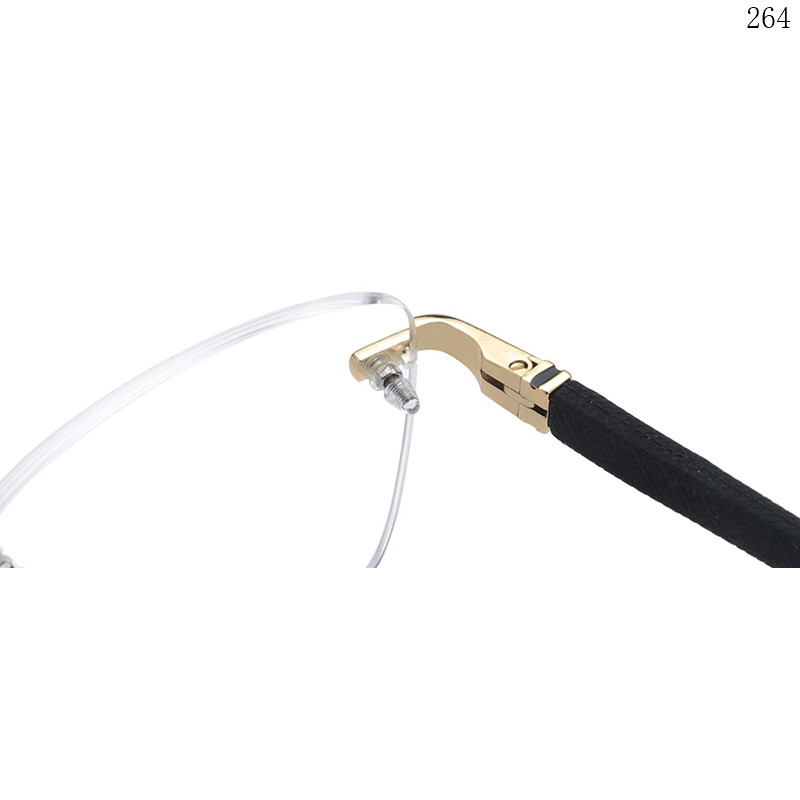 Dachuan Optical 25603 China Supplier High End Rimless Optical Frame with Logo Printing (5)