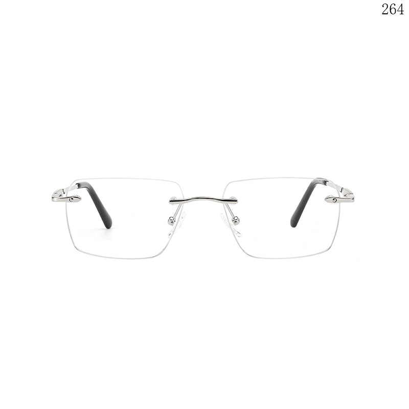 Dachuan Optical 256030 China Supplier High End Rimless Optical Eyewear with Small Orders  (2)