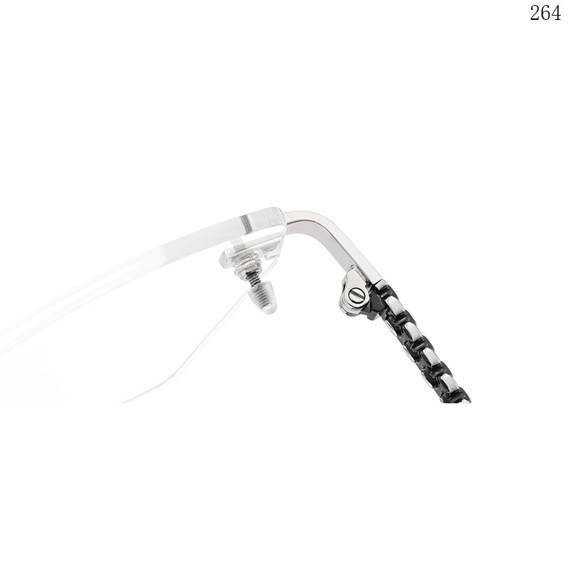 Dachuan Optical 25647 China Supplier Hot Sale Rimless Spectacle Frames with Multiple Colors (5)