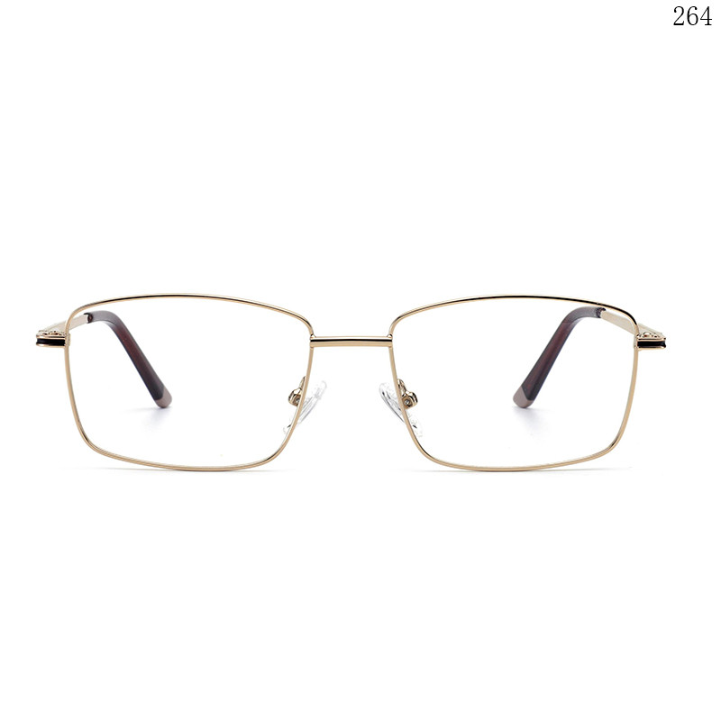 Dachuan Optical 8007A20-1 China Supplier Classic Design Metal Optical Frame with Rectangle Frame (2)