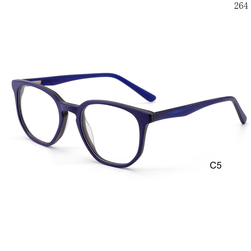 Dachuan Optical B14333 China Supplier New Fashion Acetate Children Optical Eyewear with Double Color (11)