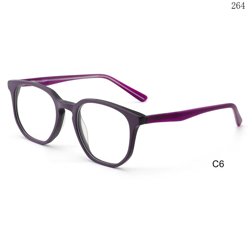 Dachuan Optical B14333 China Supplier New Fashion Acetate Children Optical Eyewear with Double Color (12)