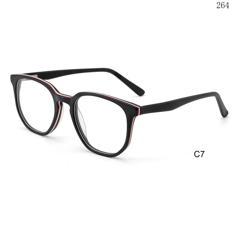 Dachuan Optical B14333 China Supplier New Fashion Acetate Children Optical Eyewear with Double Color (13)