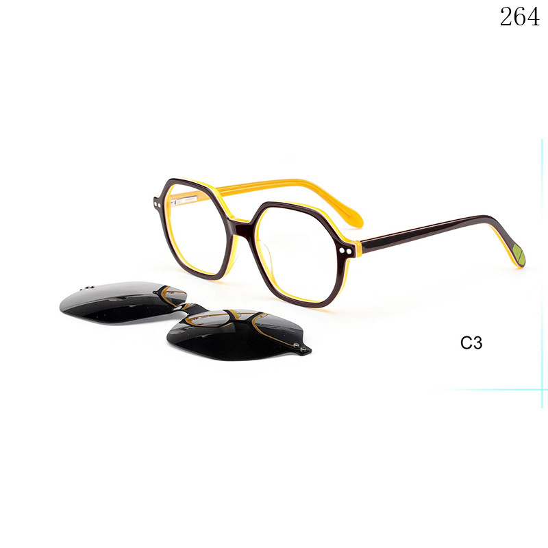 Dachuan Optical BC2205 China Supplier New Trend Clip On Children Optical Eyewear with Double Color (10)