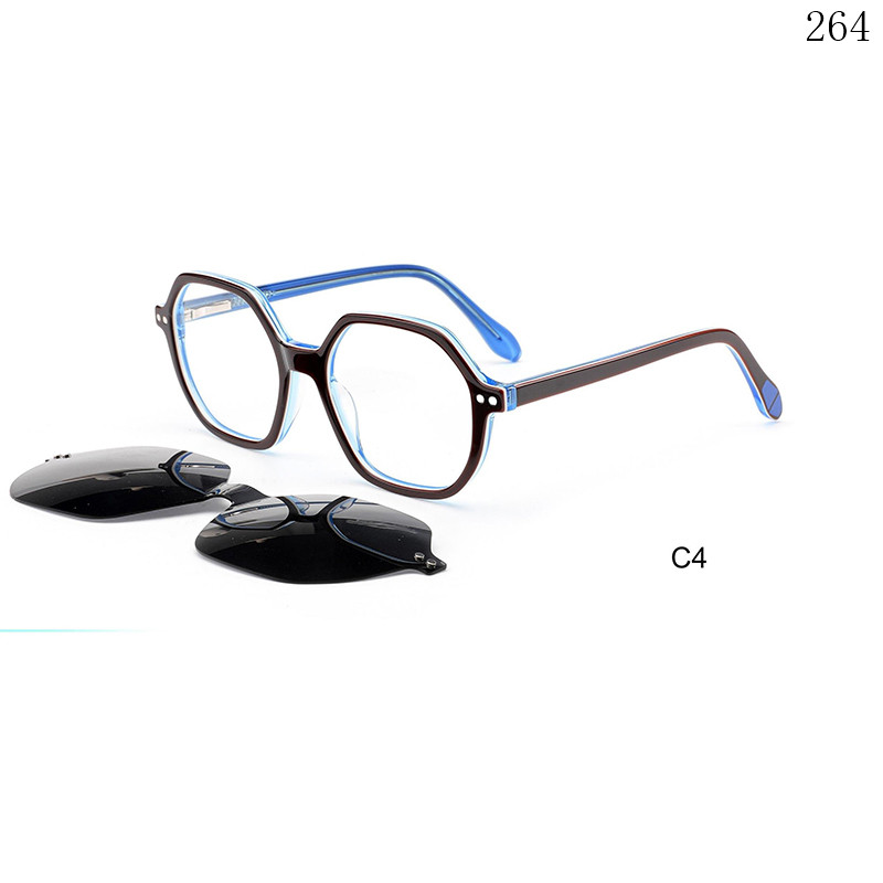 Dachuan Optical BC2205 China Supplier New Trend Clip On Children Optical Eyewear with Double Color (11)