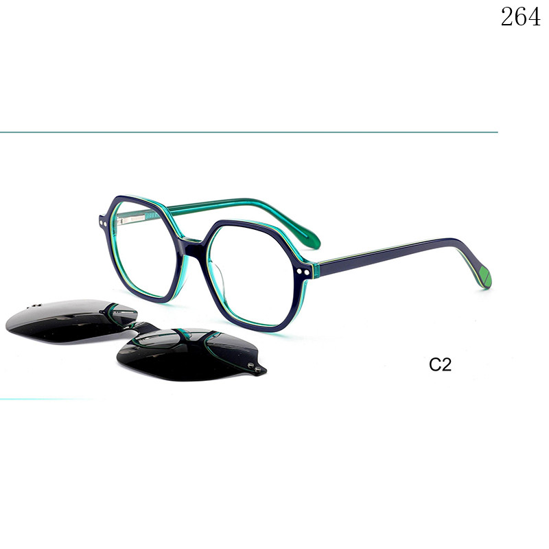 Dachuan Optical BC2205 China Supplier New Trend Clip On Children Optical Eyewear with Double Color (9)