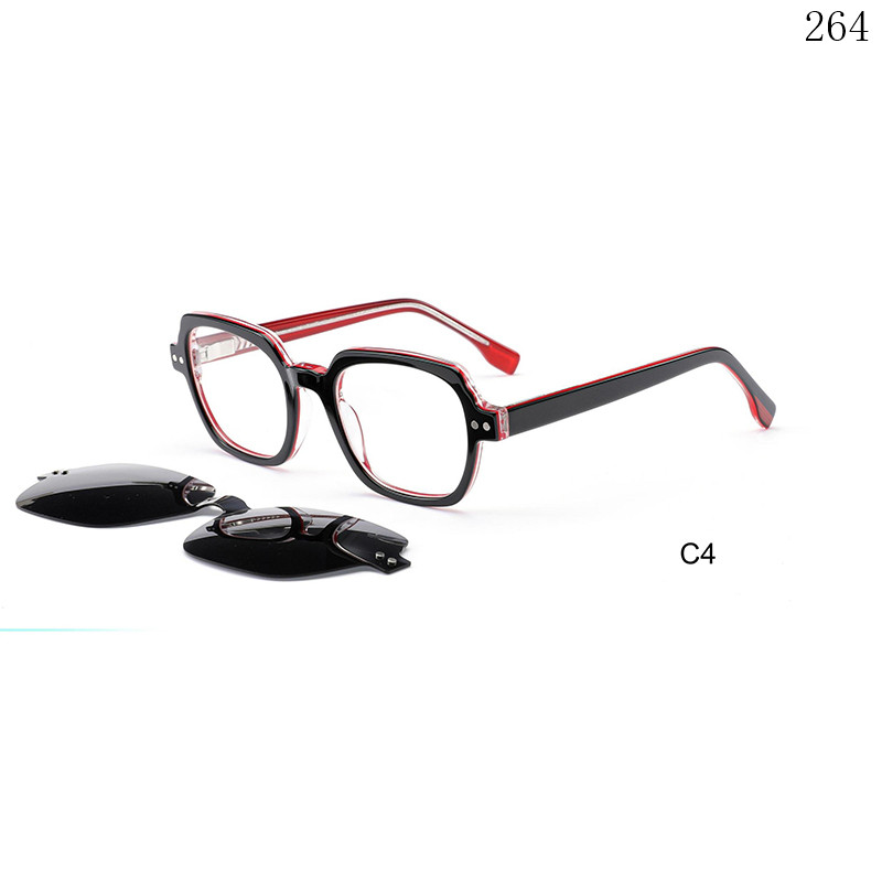 Dachuan Optical BC2207 China Supplier New Coming Clip On ChildrenOptical Eyewear with Double Color (11)