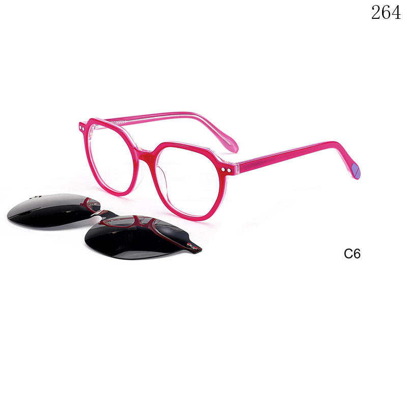 Dachuan Optical BC2208 China Supplier New Trend Clip On ChildrenOptical Eyewear with Transparent Color (13)