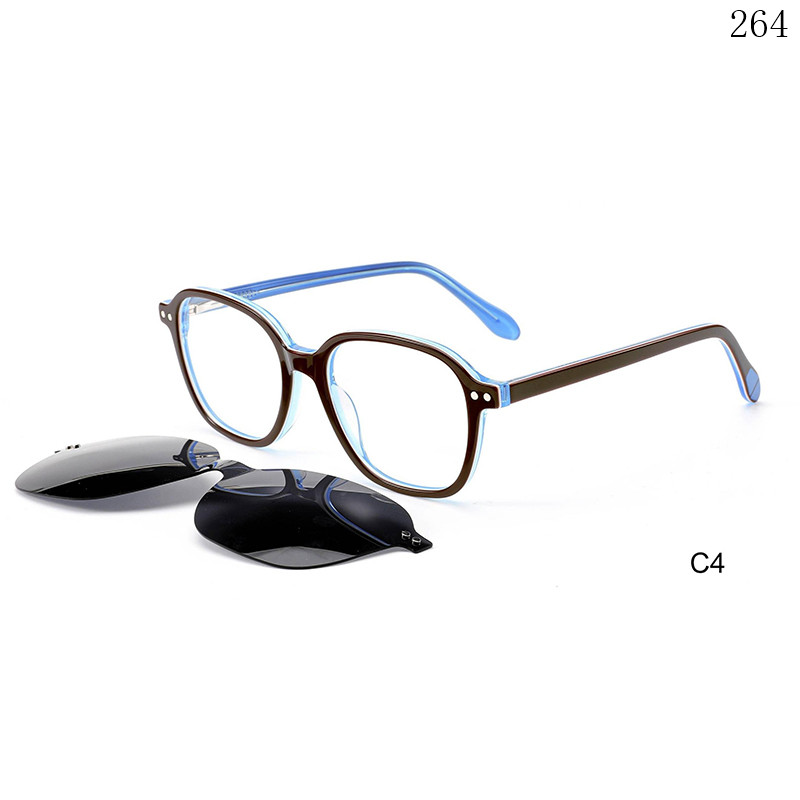 Dachuan Optical BC2210 China Supplier Personality Design Clip On Children Spectacle Frames with Transparent Color (11)