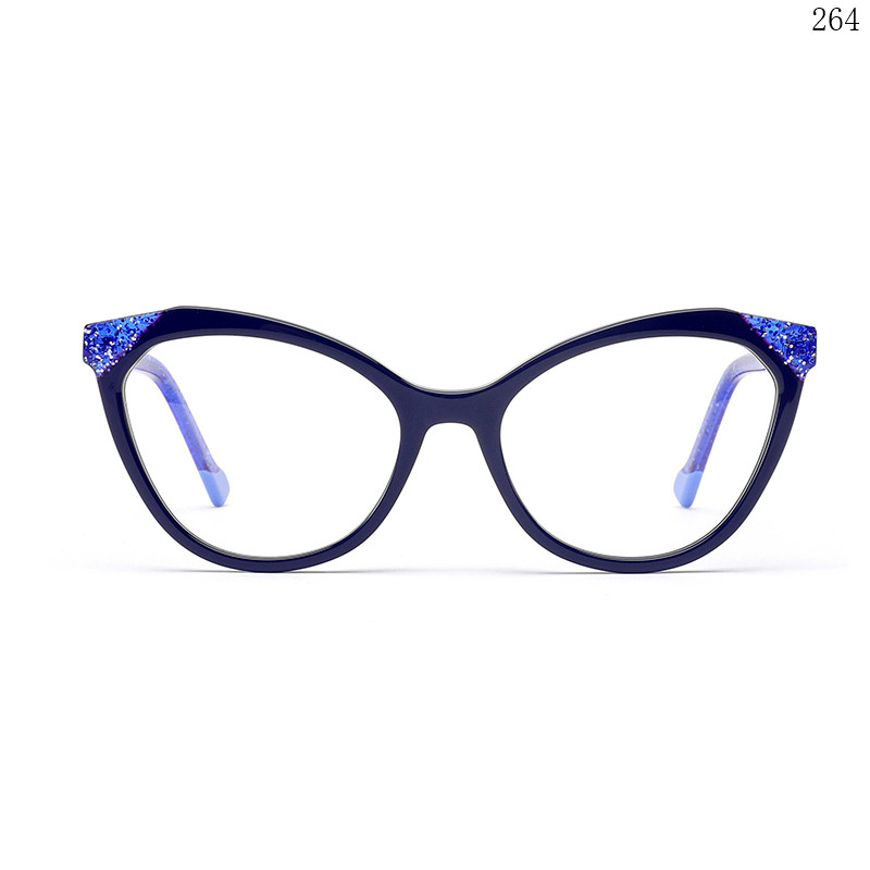 Dachuan Optical BL2805 China Supplier New Stylish Acetate Optical Glasses with Cateye Shape (1)