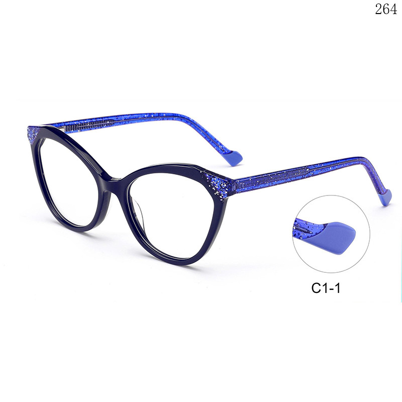 Dachuan Optical BL2805 China Supplier New Stylish Acetate Optical Glasses with Cateye Shape (6)