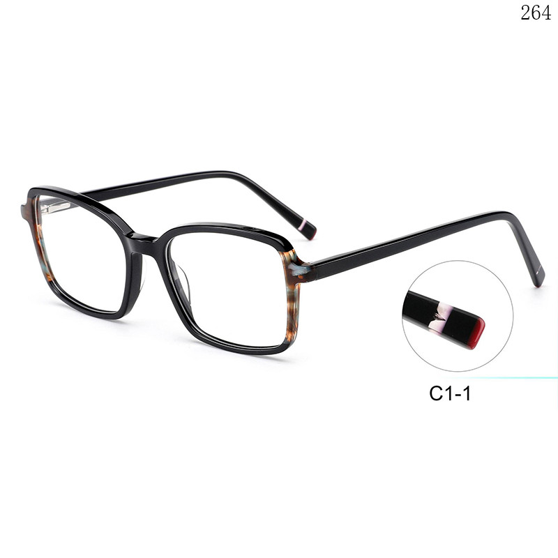 Dachuan Optical BL2807 China Supplier Good Quality Acetate Optical Glasses with Colorful Frame (6)