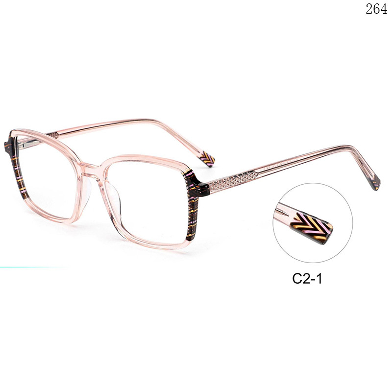 Dachuan Optical BL2807 China Supplier Good Quality Acetate Optical Glasses with Colorful Frame (7)