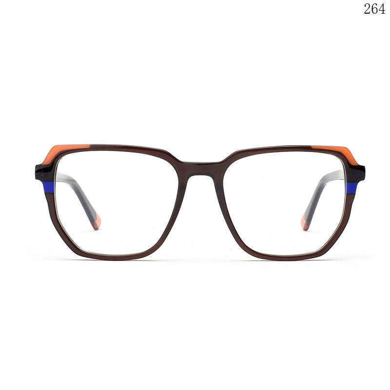 Dachuan Optical BL2821 China Supplier High Quality Multicolor Splicing Acetate Optical Glasses (1)