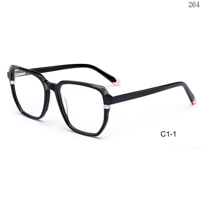 Dachuan Optical BL2821 China Supplier High Quality Multicolor Splicing Acetate Optical Glasses (6)