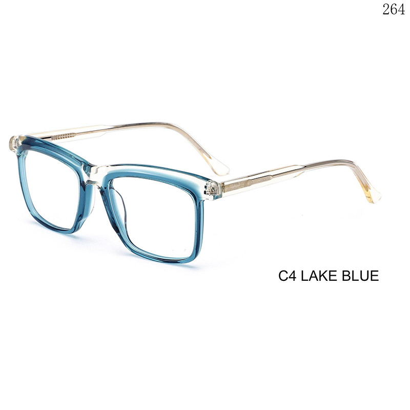 Dachuan Optical BL2841 China Supplier Casual Design Splicing Acetate Optical Eyewear with Logo Custom (7)