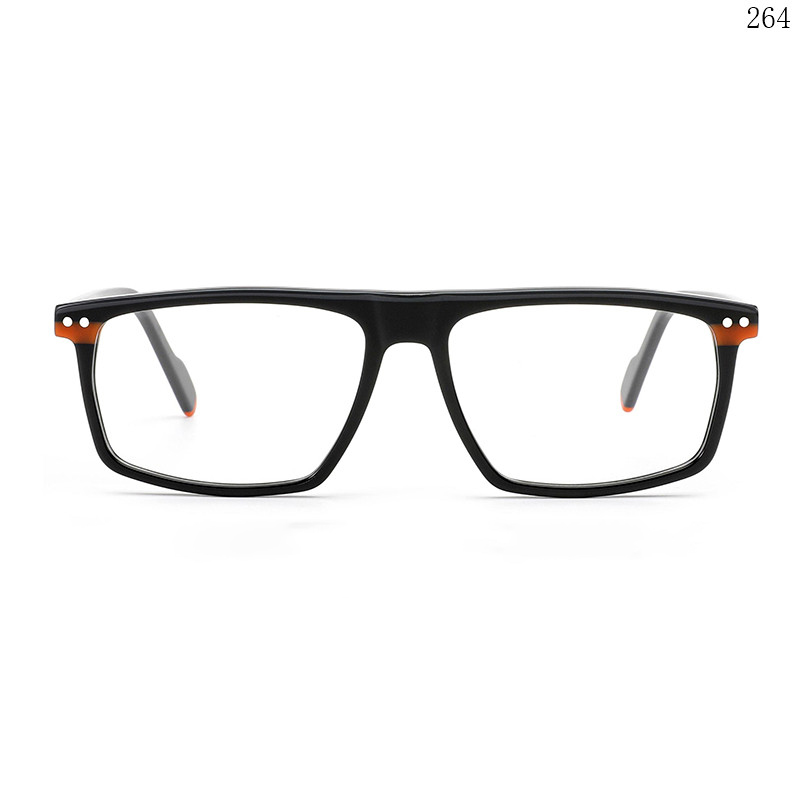 Dachuan Optical BL2849 China Supplier Fashion Multicolor Splicing Acetate Optical Glasses with Flat Top Shape (12)