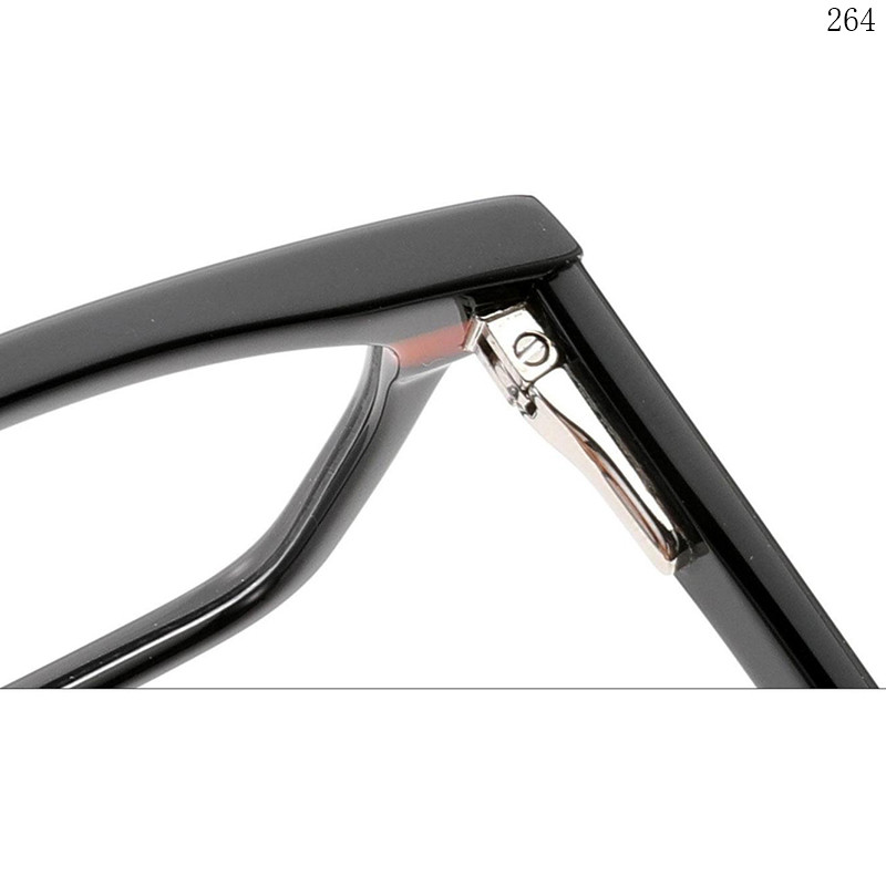 Dachuan Optical BL2849 China Supplier Fashion Multicolor Splicing Acetate Optical Glasses with Flat Top Shape (4)