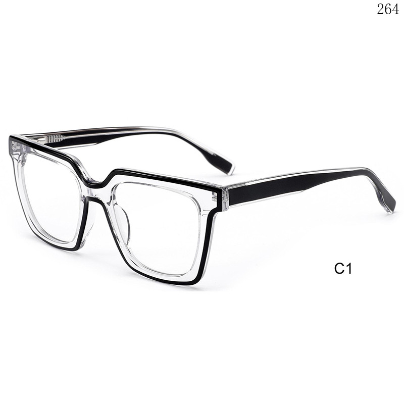 Dachuan Optical CH2301 China Supplier High Quality Acetate Optical Glasses with Colorful Frame (7)