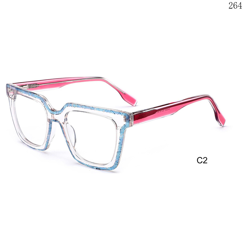 Dachuan Optical CH2301 China Supplier High Quality Acetate Optical Glasses with Colorful Frame (8)