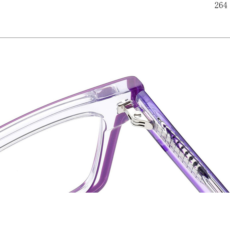 Dachuan Optical CH3203 China Supplier Hot Fashion Acetate Optical Glasses with Transparent Color (5)