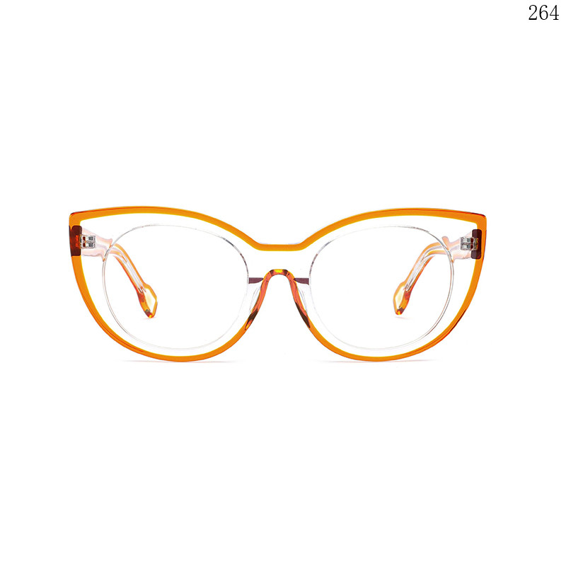 Dachuan Optical CH3204 China Supplier Modern Deisgn Acetate Optical Glasses with Cateye Frame (2)