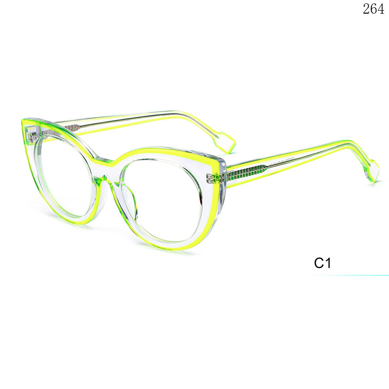 Dachuan Optical CH3204 China Supplier Modern Deisgn Acetate Optical Glasses with Cateye Frame (7)