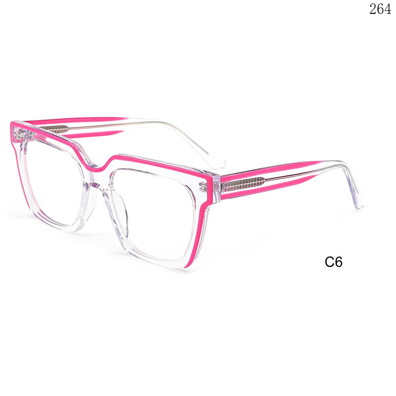 Dachuan Optical CH3205 China Supplier Luxury Design Acetate Spectacle Frames with Square Frame (12)