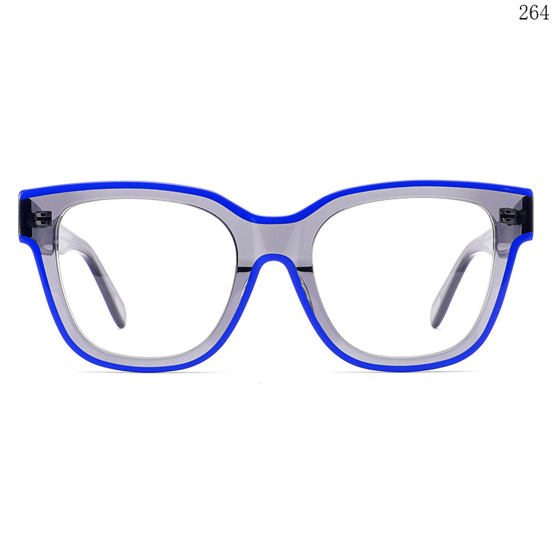 Dachuan Optical CH3208 China Supplier Colorful Design Acetate Optical Glasses with Metal Hinge (2)